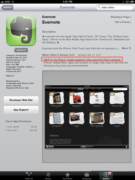for ipod download EverNote 10.58.8.4175