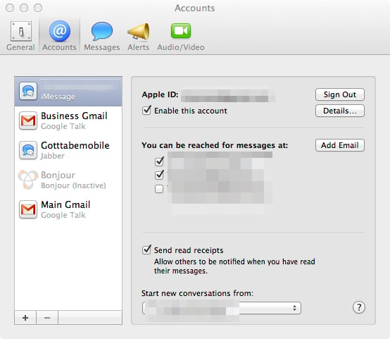 set up imessage for mac on iphone