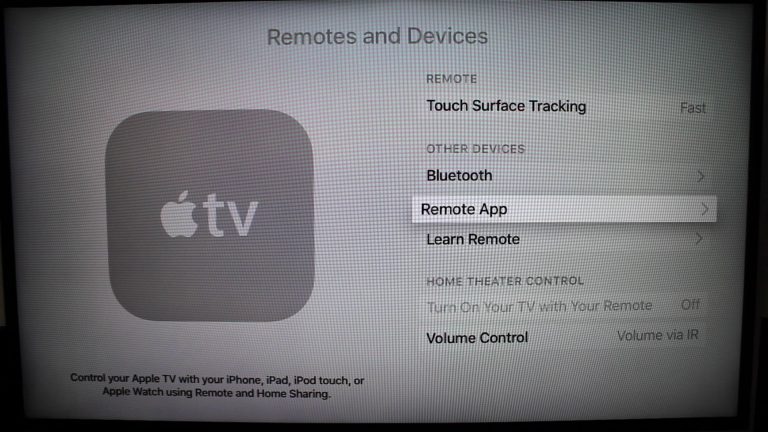 How to Use the iPhone as an Apple TV Remote