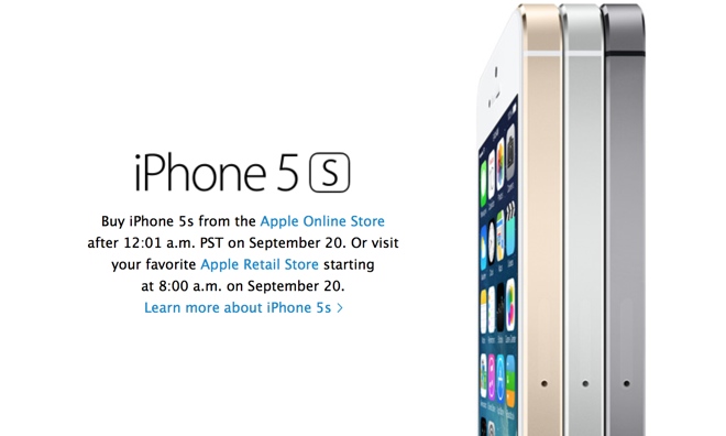 Iphone 5s Release Date When You Can Order Revealed