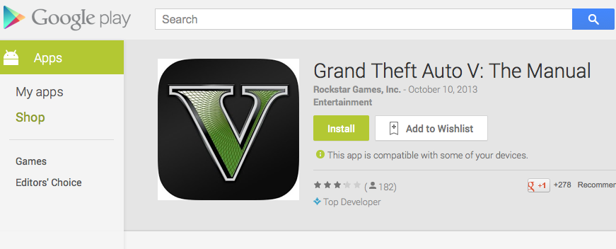 Get iFruit App for Android: Grand Theft Auto V