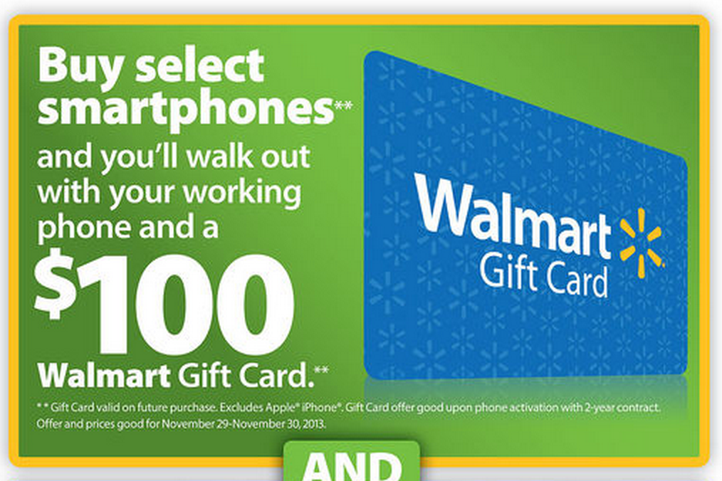 Walmart Black Friday 2013 Smartphone Deals: Surprisingly Competitive