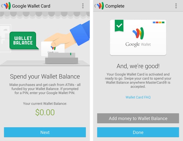 google wallet gift card
