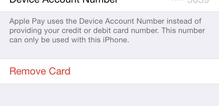 How To Remove A Credit Card From Apple Pay