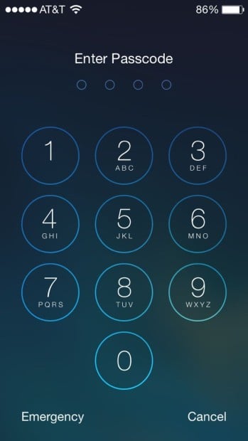 How To Set a Passcode on the iPhone 5s Lock Screen