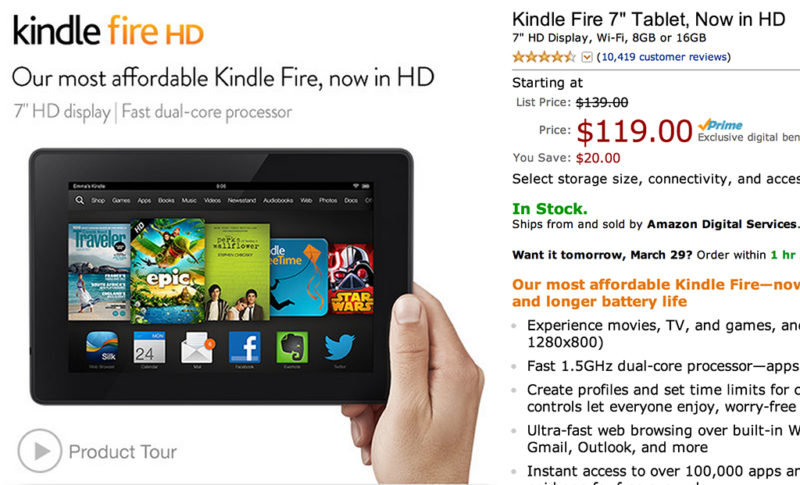 kindle fires at best buy