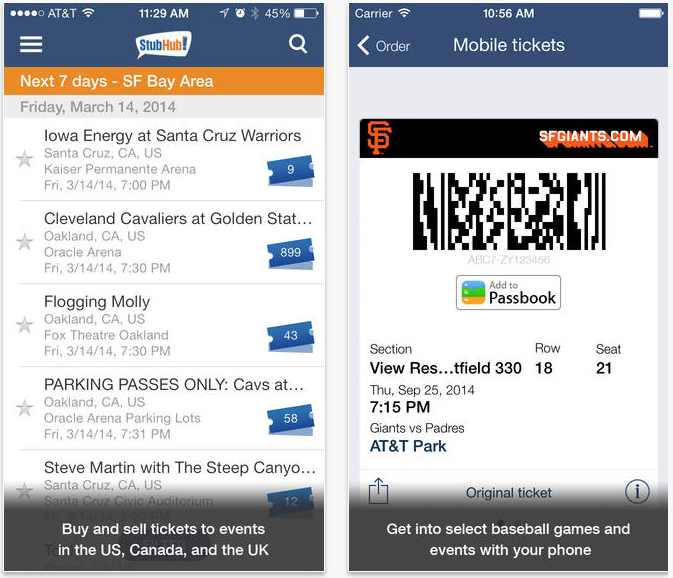 StubHub Mobile Launches Pricing Alerts