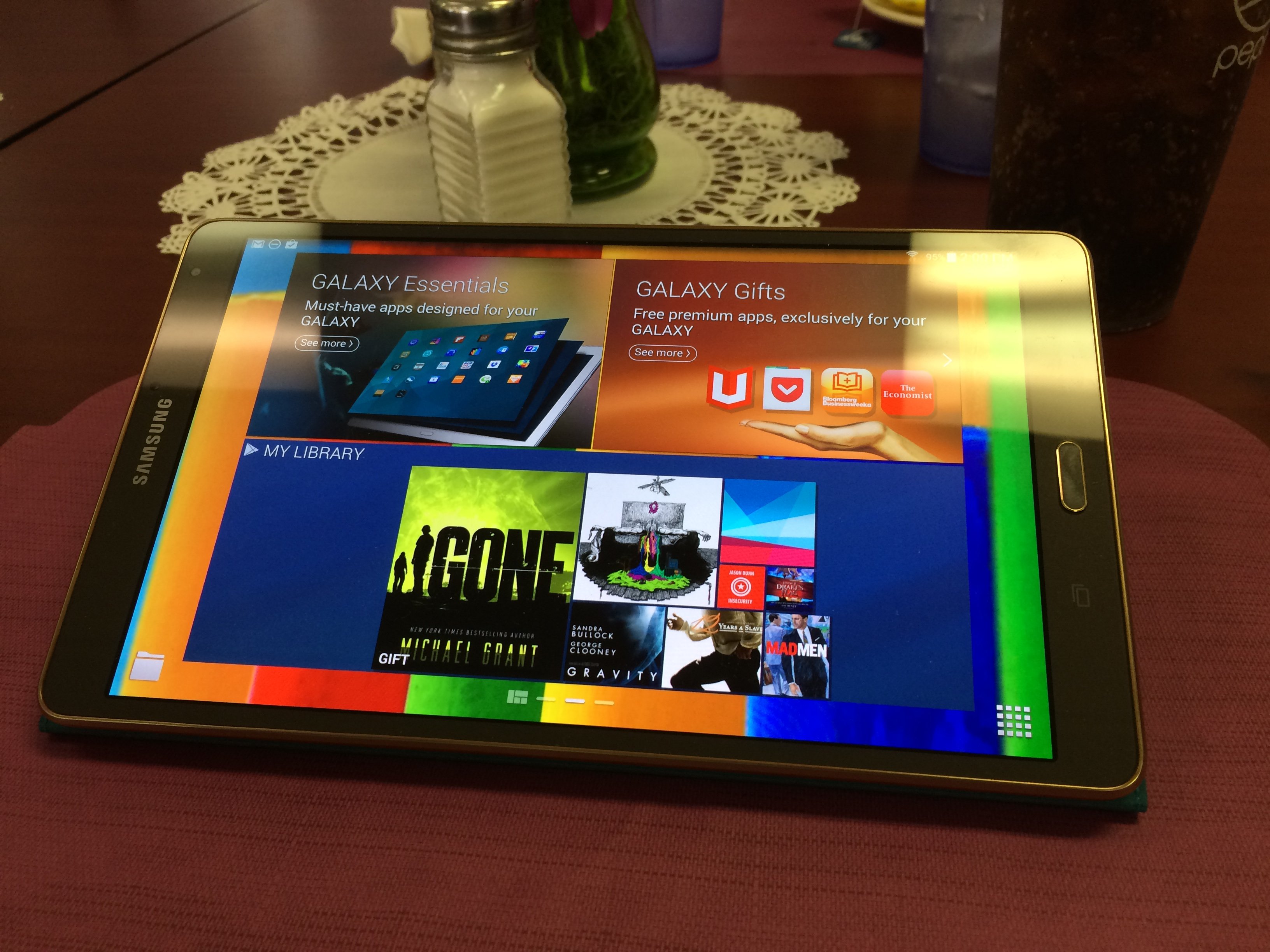 my samsung galaxy tab s