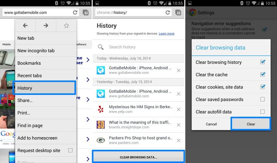 how-to-delete-browser-history-on-android