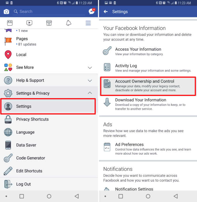 How To Delete Facebook Account In Mobile How To Completely Delete