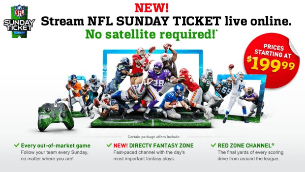 NFL Sunday Ticket Streaming: How to Stream Football Online