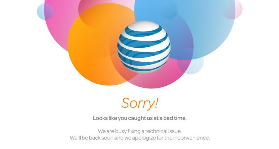 Le site Web d'AT & T provoque des erreurs de précommande pour l'iPhone 6. 