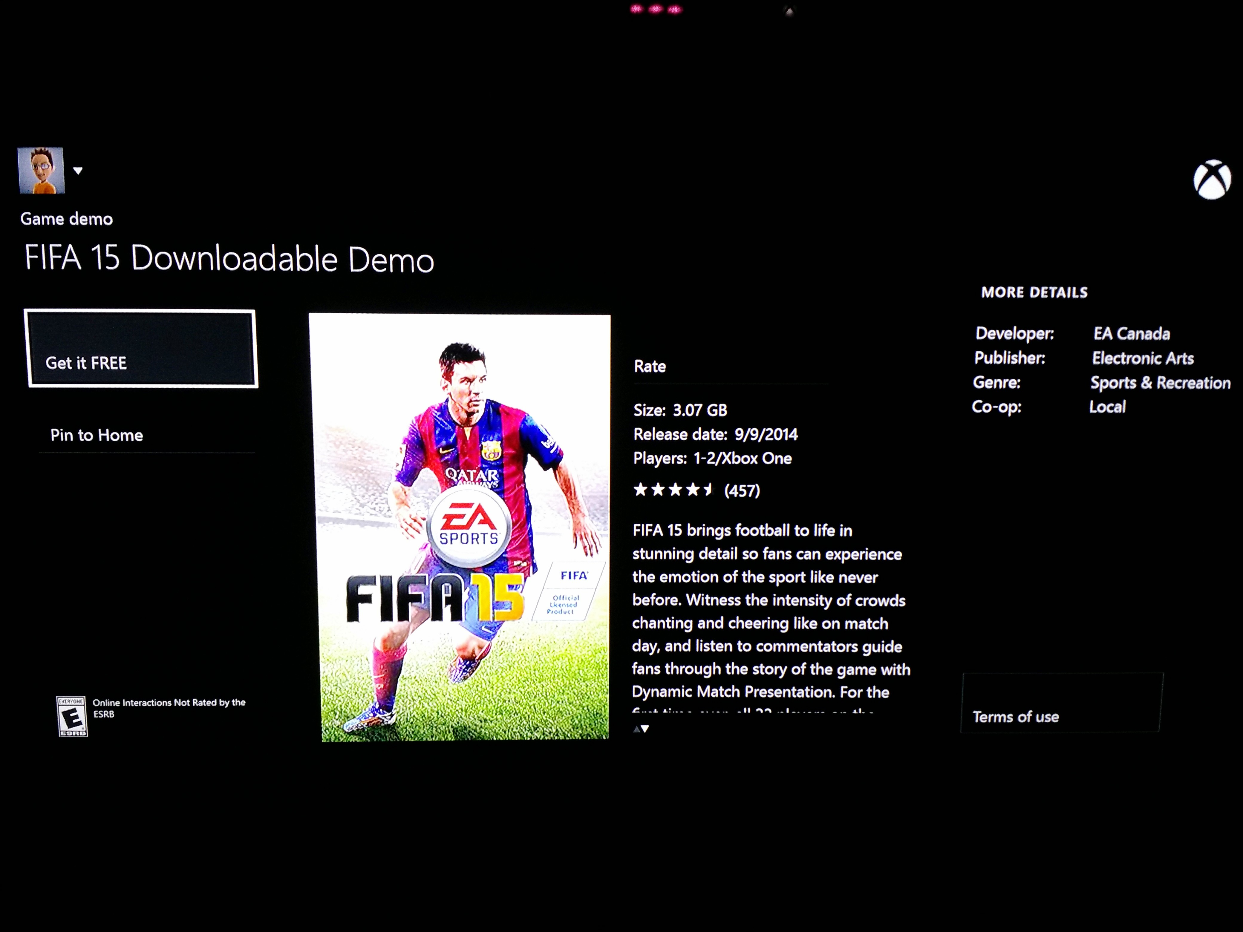 fifa 15 demo features