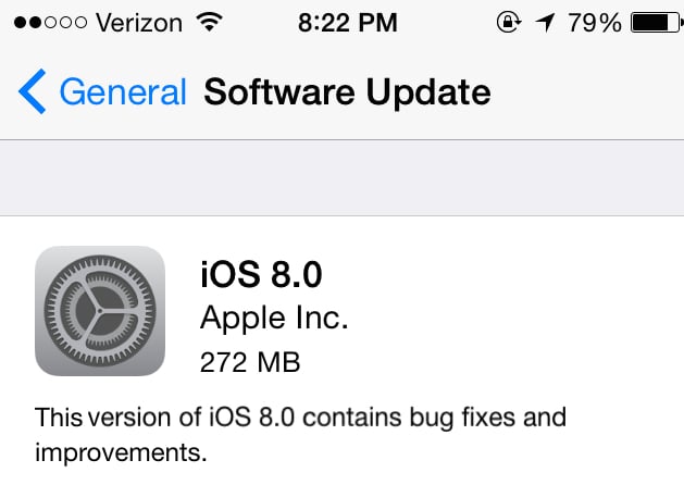 How Long Will the iOS 8 Update Take?