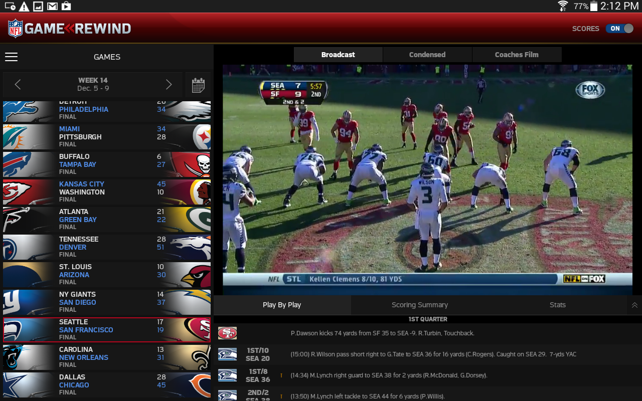 How to Watch NFL Football Live on Android