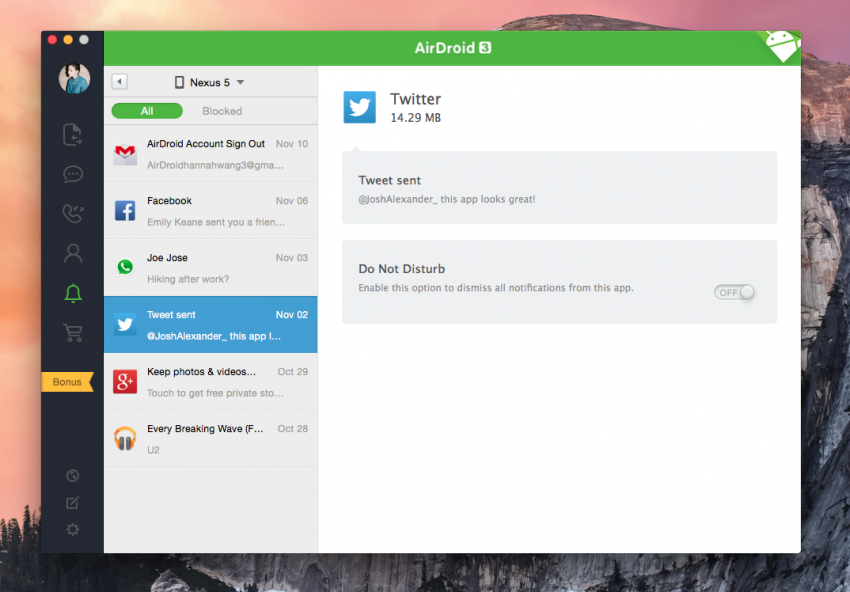 AirDroid 3.7.1.3 instal the last version for windows