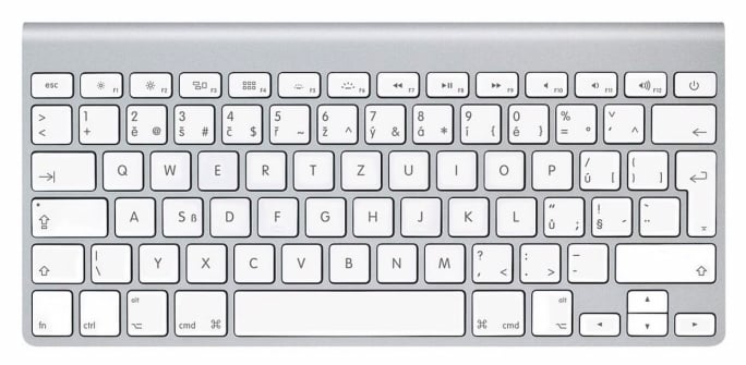 mac keyboard symbols on f5 f6