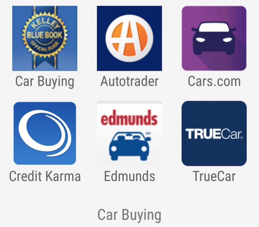 6 Best Android Apps to Buy a New Car