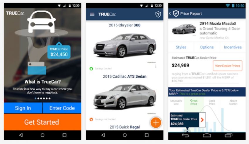 6 Best Android Apps To Buy A New Car