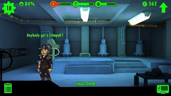 fallout shelter luck affect exploring