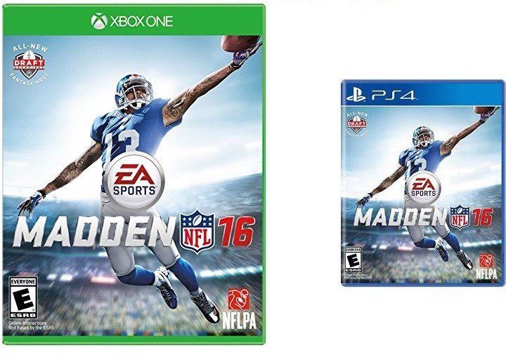 EA Sports Madden NFL 16 Cover Goes To Odell Beckham Jr.