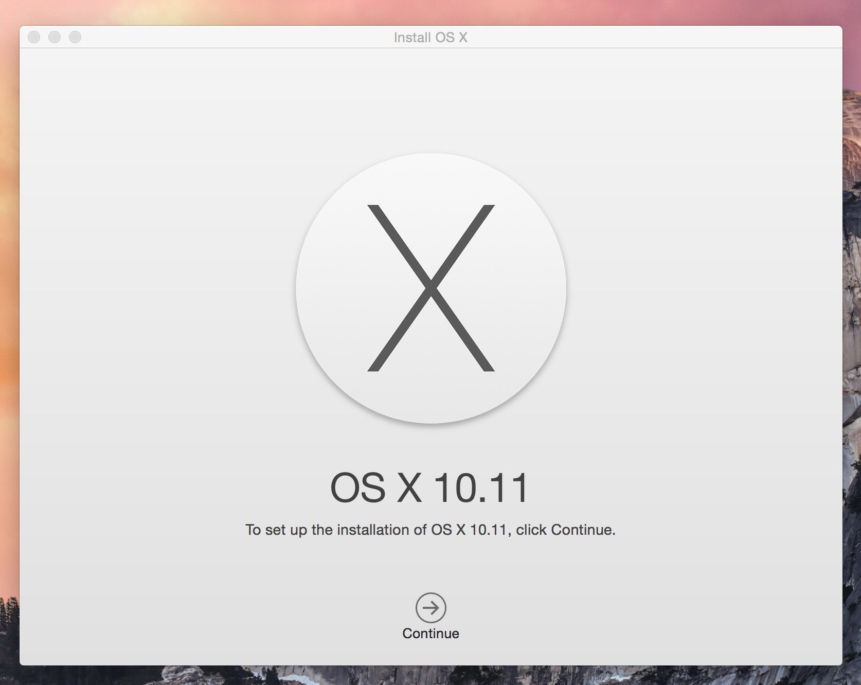 update os x on mac 10.11