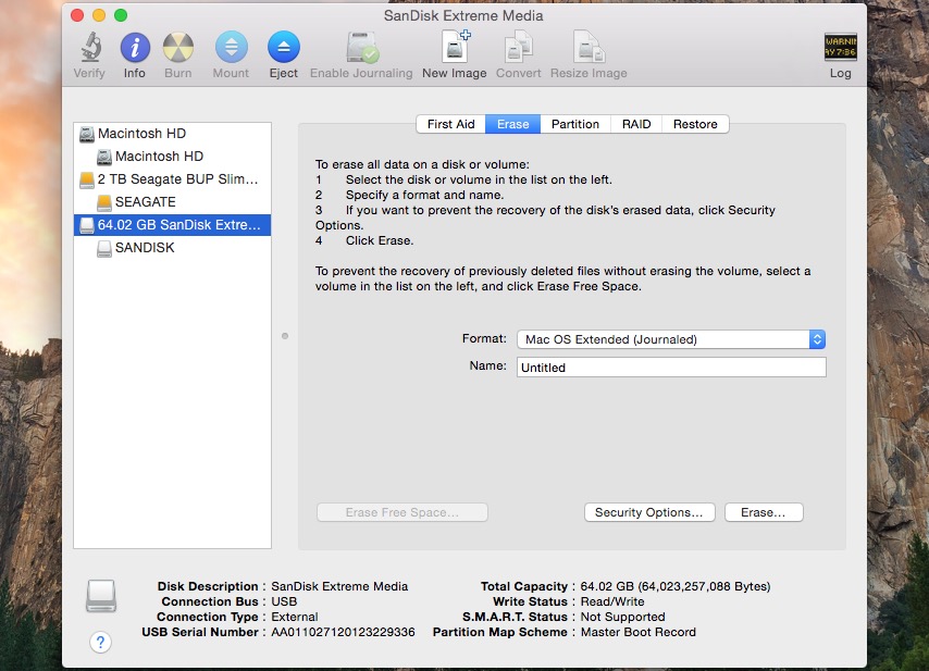 how to put os x utilities on a thumbdrive