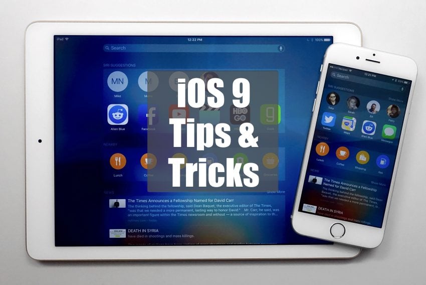 63 IOS 9 Tips, Tricks & Hidden Features