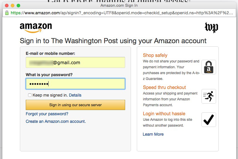 How To Get The Washington Post For Free With Amazon Prime