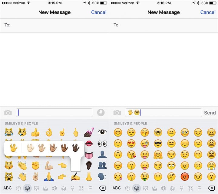 How to Use New Emojis on iOS 9.1