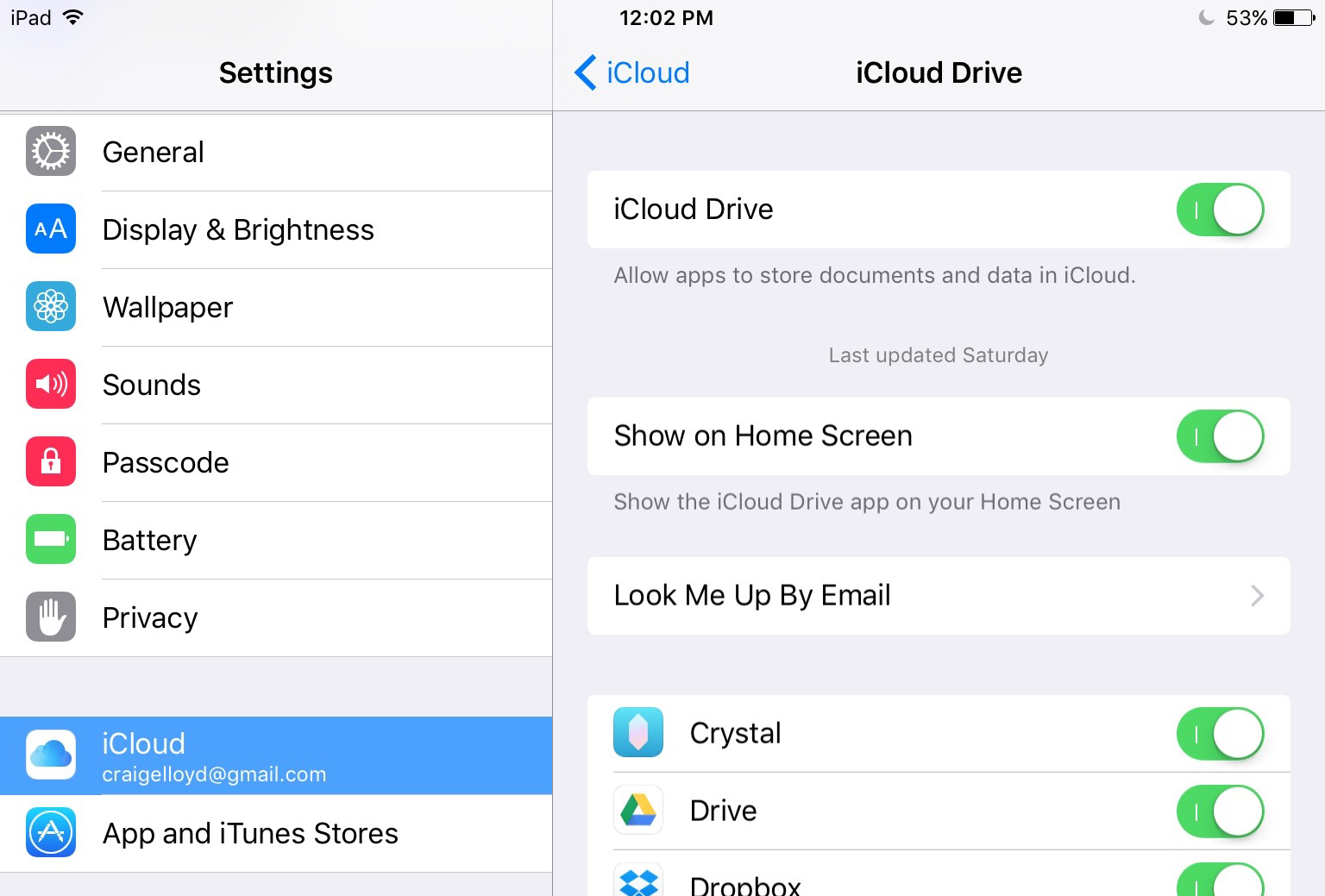 Icloud drive