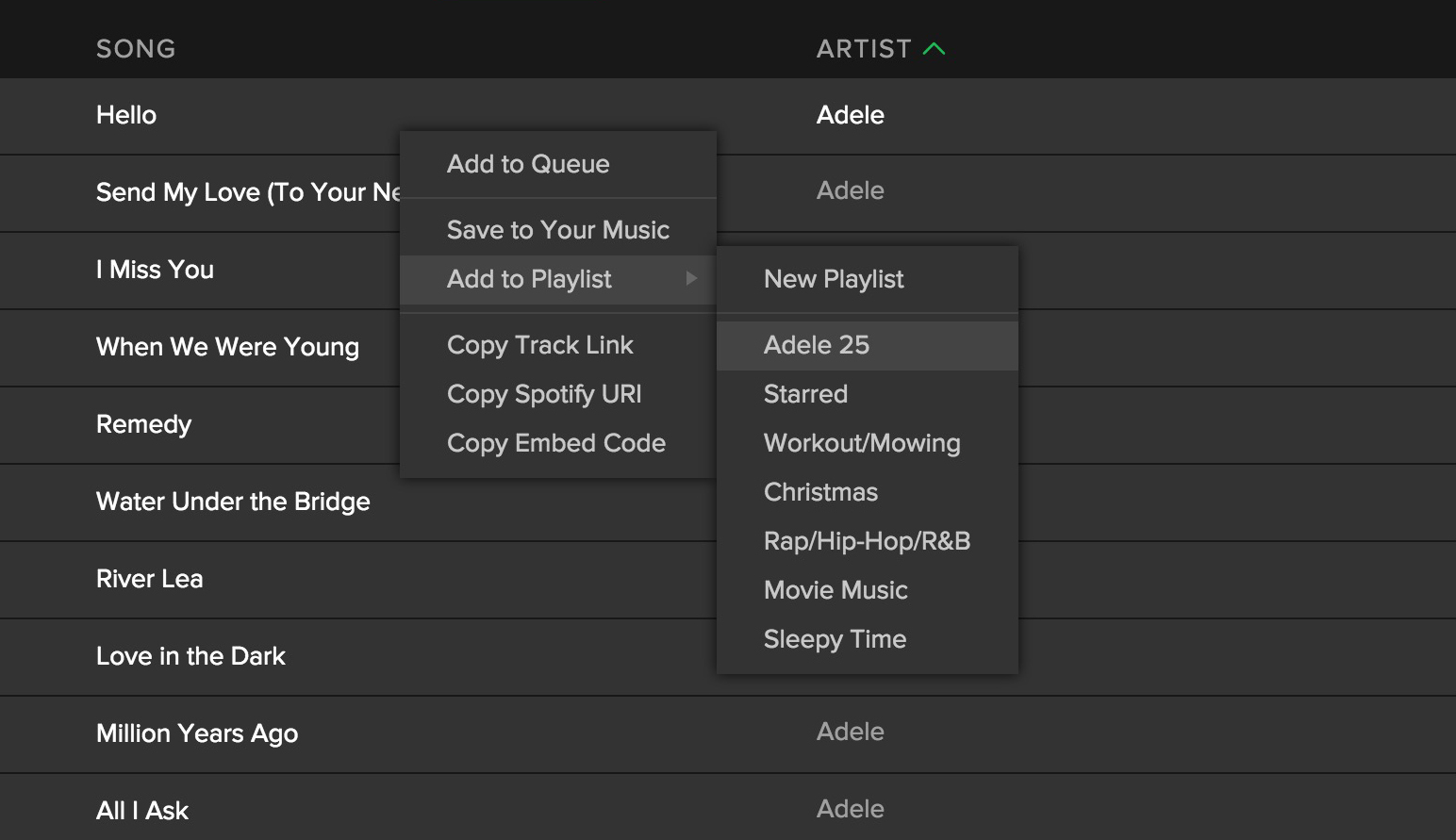 open spotify playlist in apple music