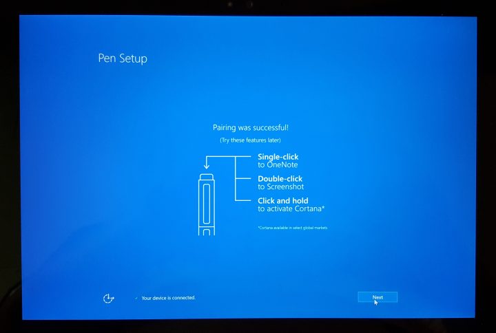 surface pen instructions