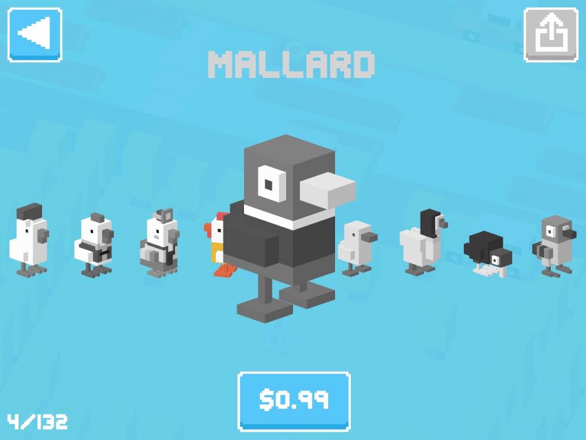 how to get special characters in crossy road