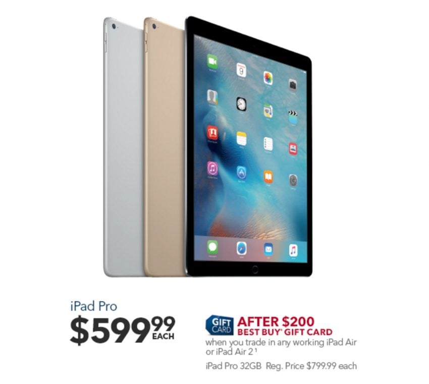 Insane iPad Pro Deal Offers 200 Off