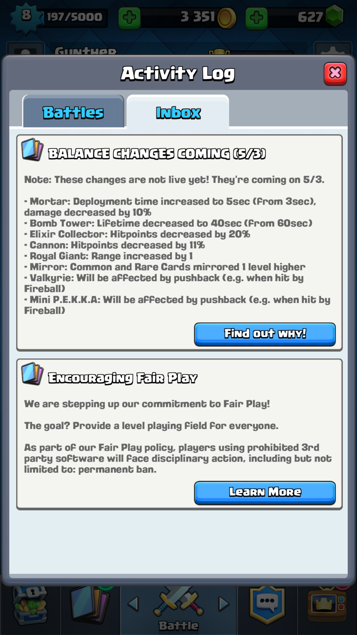 clash royale update download free