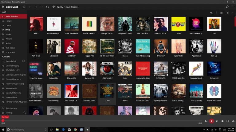 see downloaded files spotify windows 10