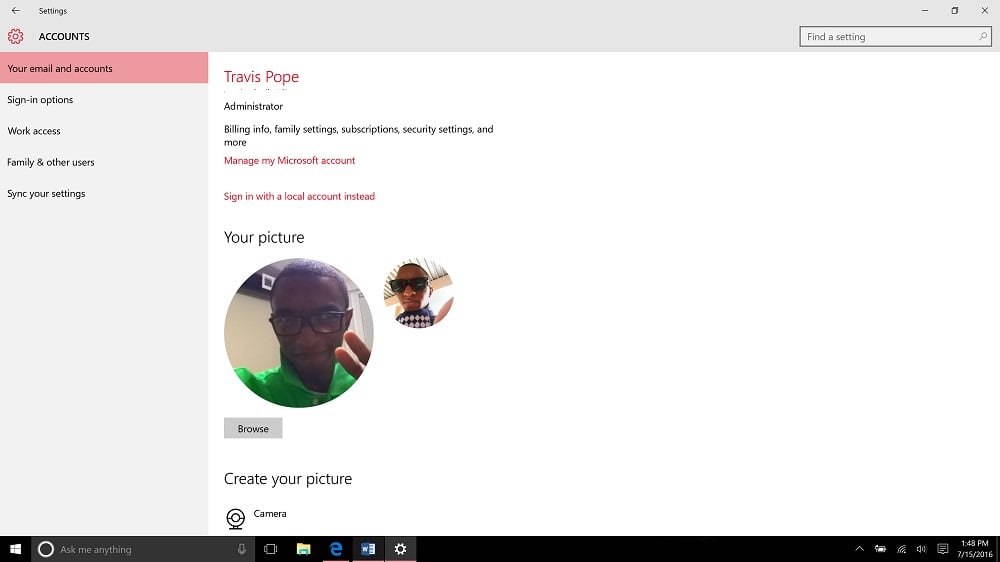 how to add another email account to outlook 365 windows 10