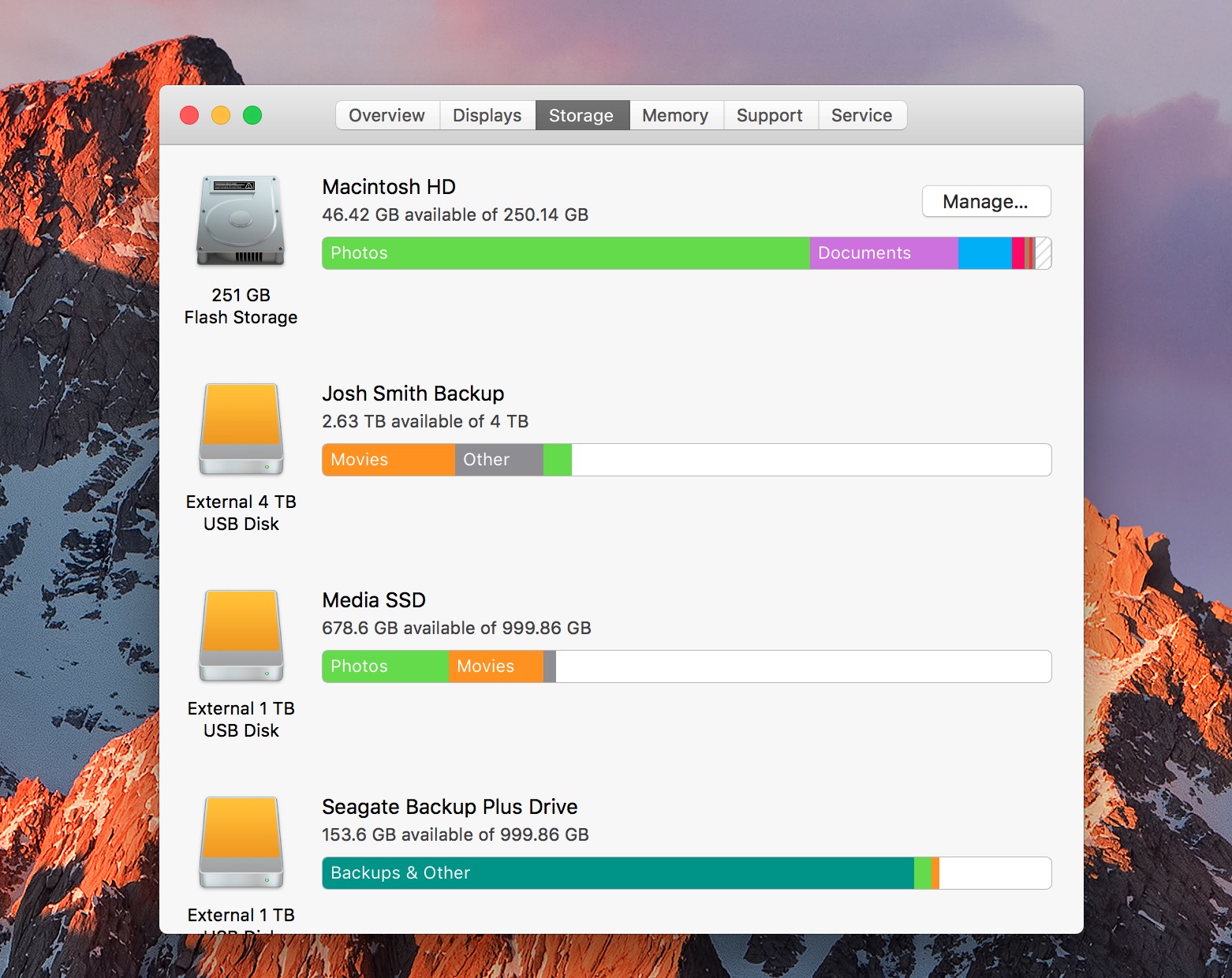 clear up space on mac