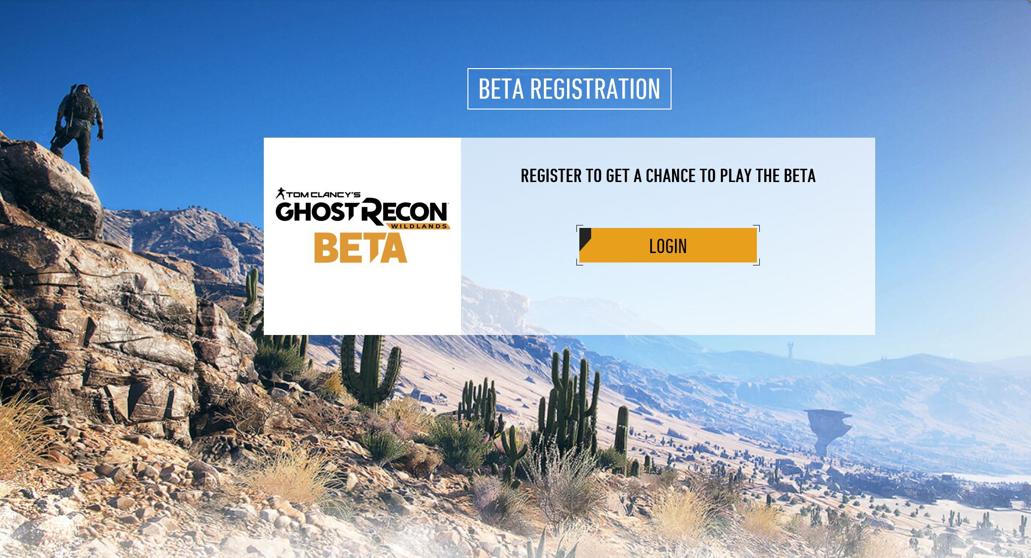 ghost recon frontline beta registration