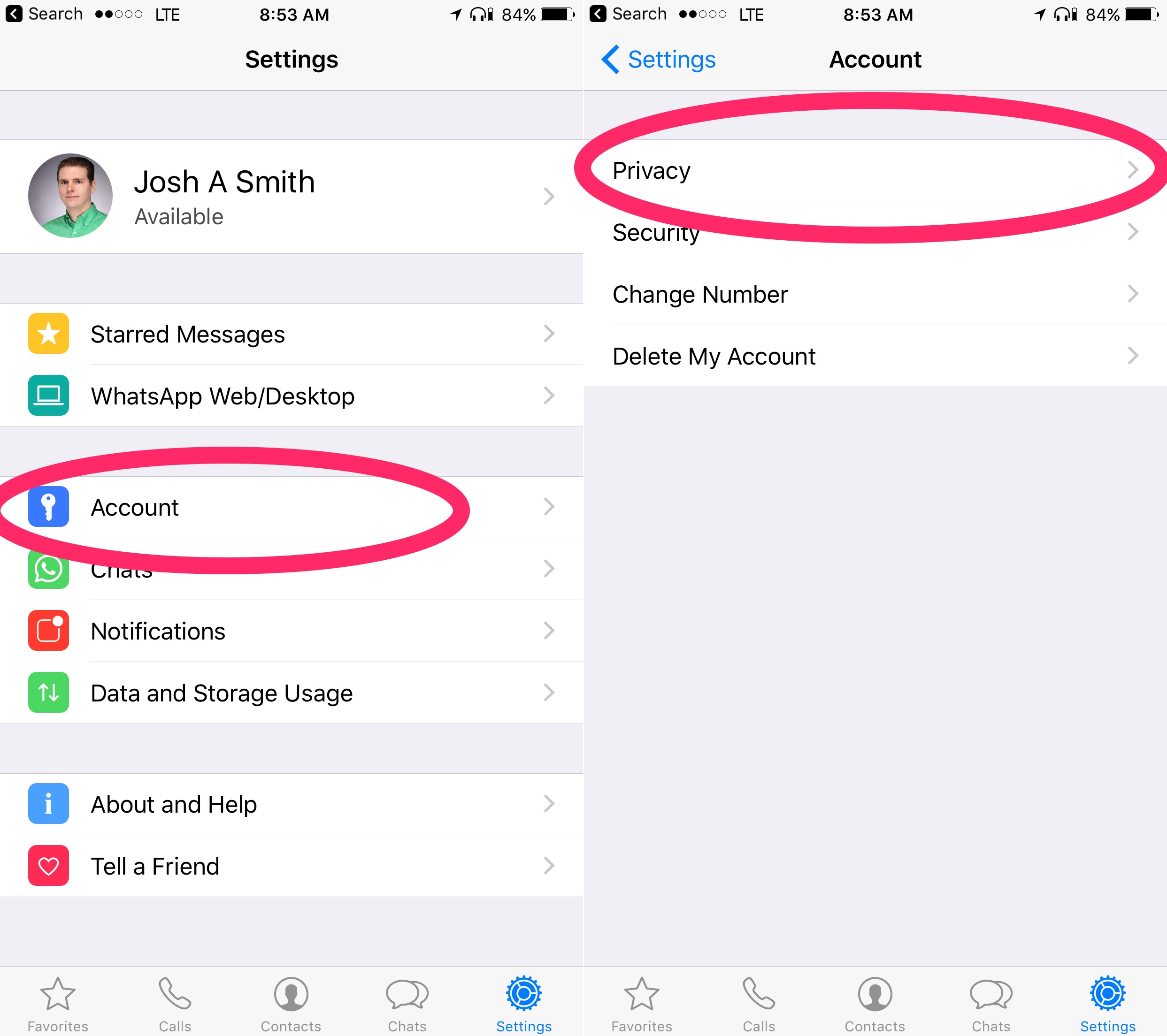 iphone read receipts on or off by default