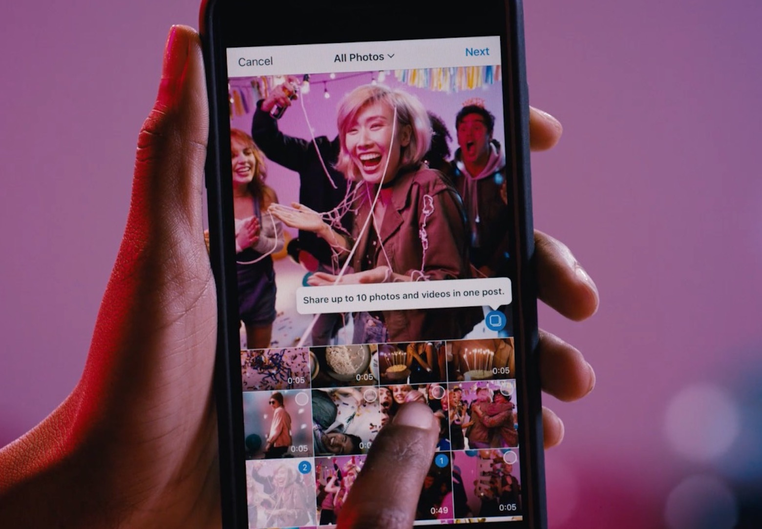 How to Upload Multiple Photos to Instagram at Once