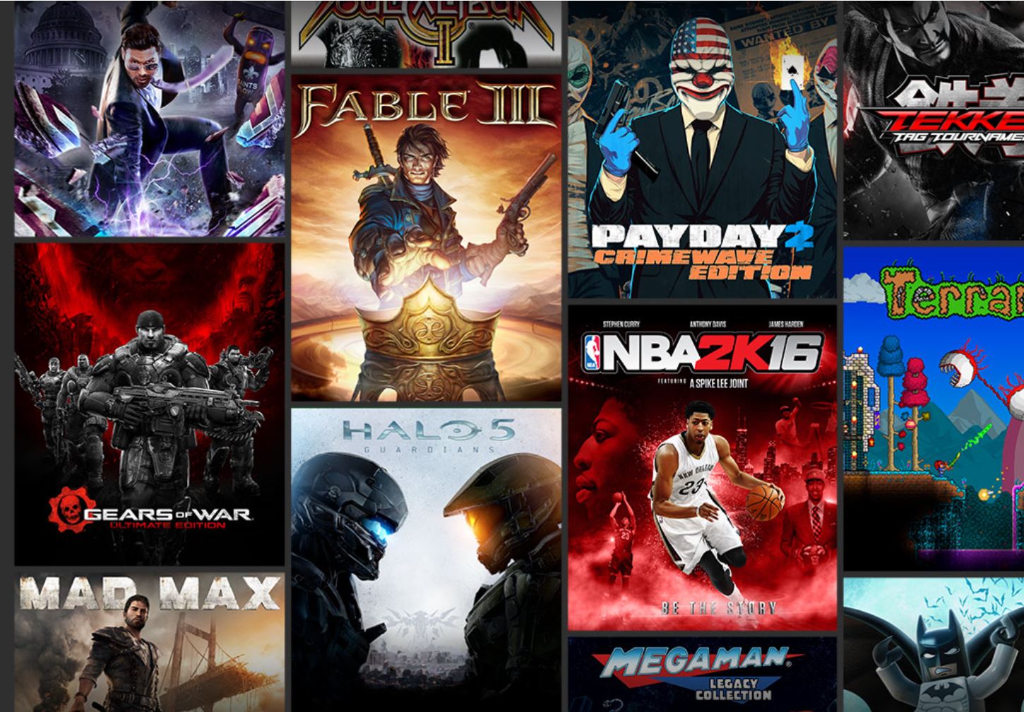 xbox one game pass games