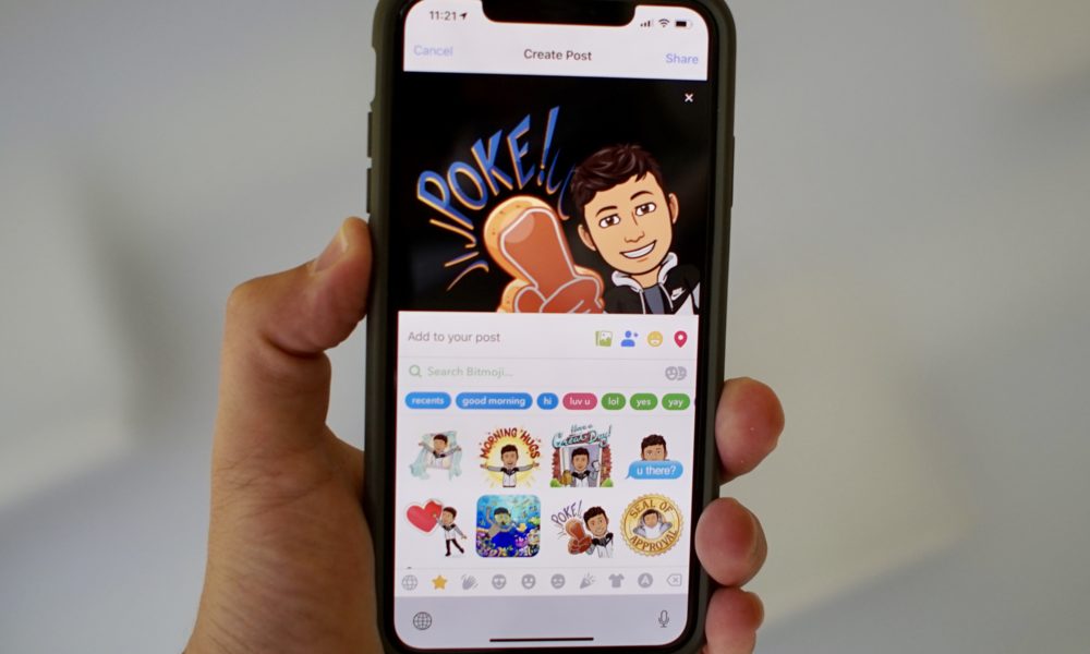 iphone xr bitmoji