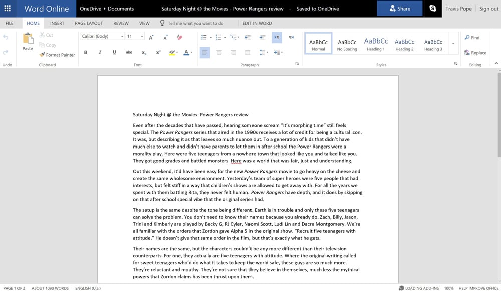 free alternatives for ms word on mac