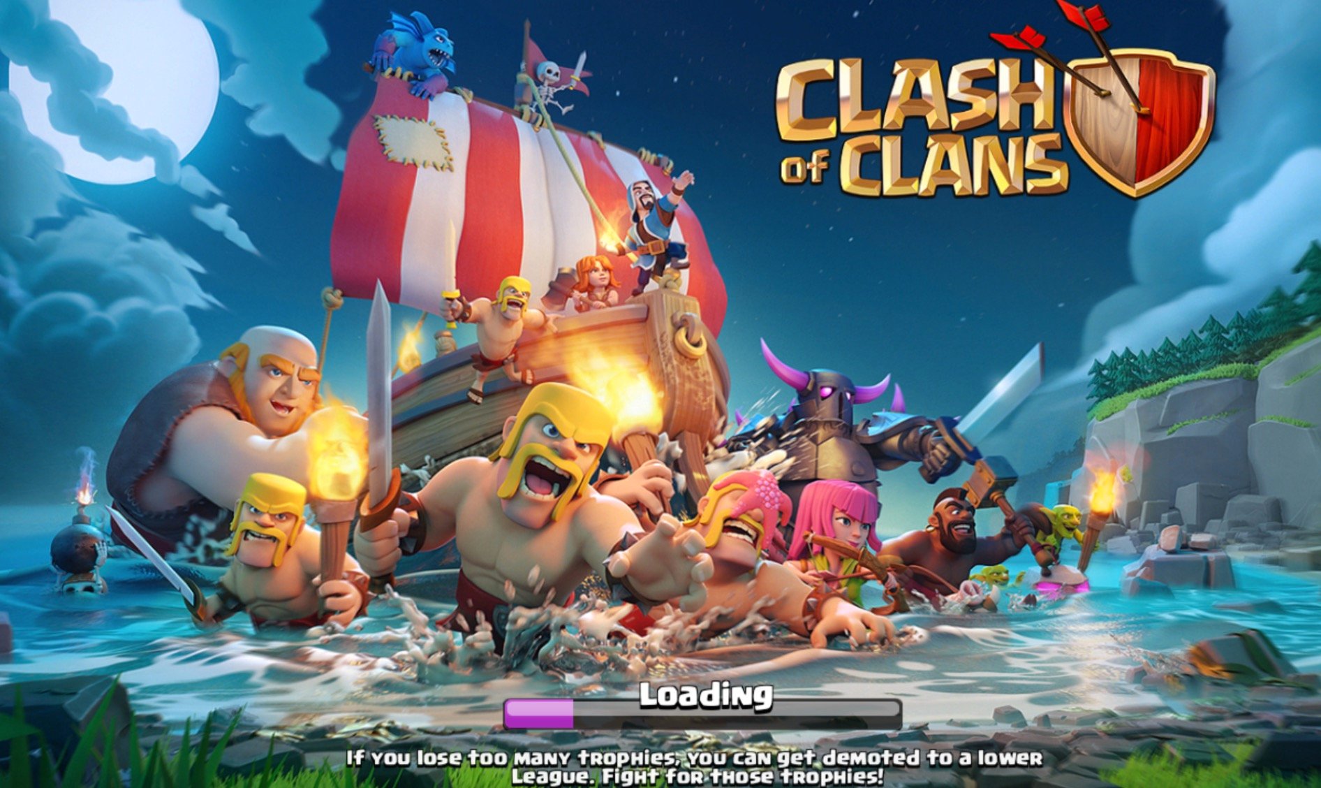 clash of clans beta minions