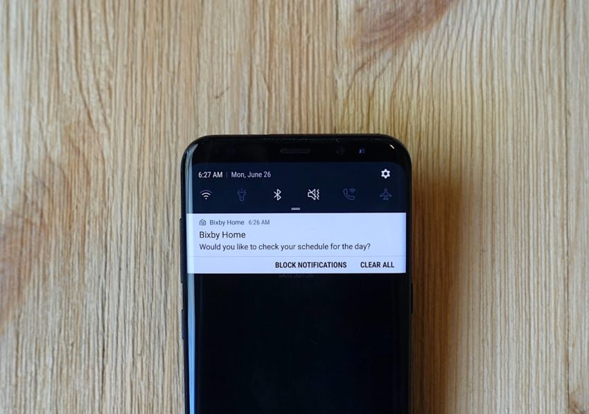 turn off bixby s8