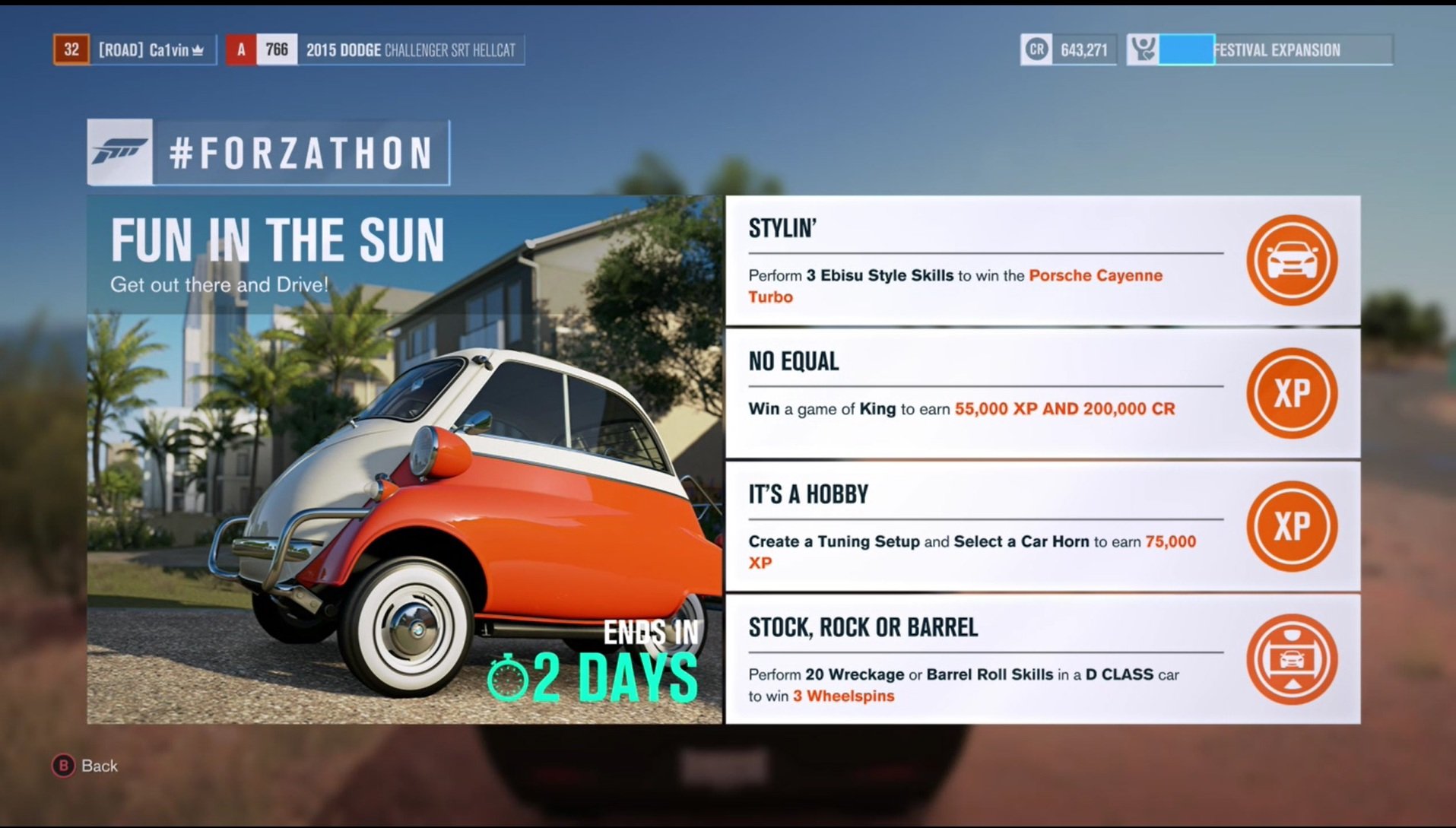 Barrel Roll Skill Easy Guide in Forza Horizon 5