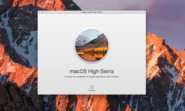 High Sierra instal the new for windows