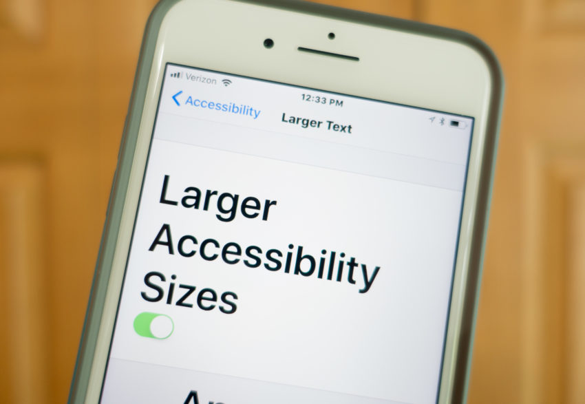 How to Make iPhone Text Bigger